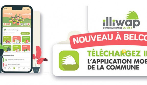 Application mobile gratuite ILLIWAP de la commune de Belcodène