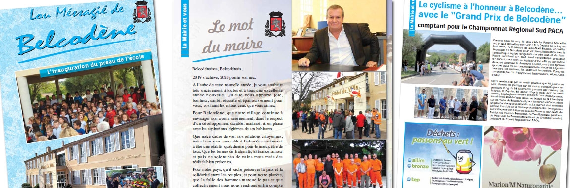 Lou Méssagié, Le bulletin Municipal de Belcodene