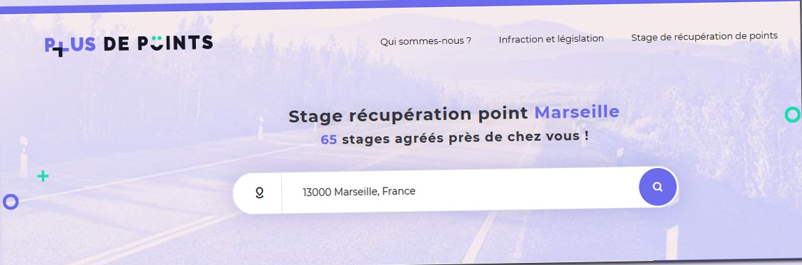 Trouvez des stages de récuperation de points