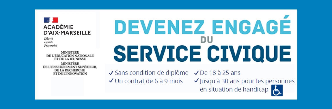 Accomplissez votre Service Civique à Belcodène